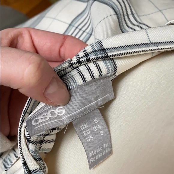 ASOS dad slacks, size 2 nwot - Picture 5 of 6